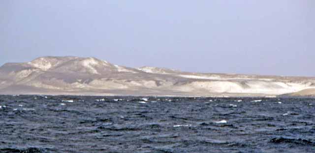 (maanoppervlak van Boa Vista, Kaapverden)