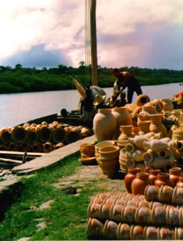 potterie en chargement